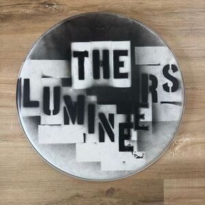 The Lumineers Official Drumhead From The Cleopatra World Tour Official Merch